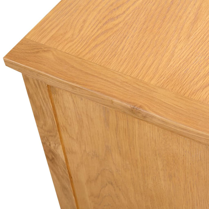 Comodă TV, 110x35x44 cm, lemn masiv de stejar - WALTI WALTI