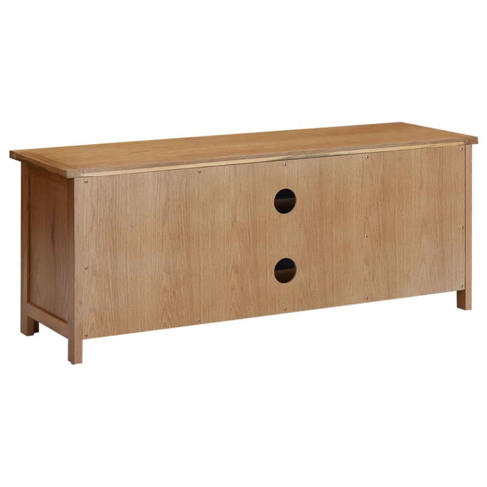 Comodă TV, 110x35x44 cm, lemn masiv de stejar - WALTI WALTI