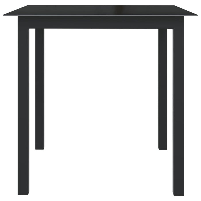 Set mobilier de grădină, 5 piese, antracit, aluminiu - WALTI WALTI