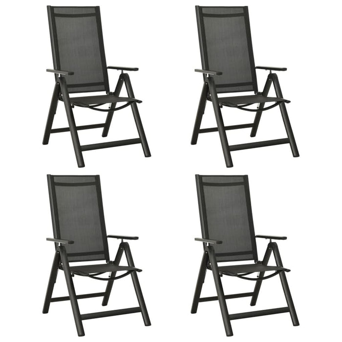 Set mobilier de grădină, 5 piese, antracit, aluminiu - WALTI WALTI