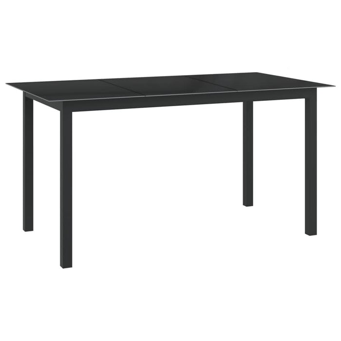 Set mobilier de grădină, 7 piese, antracit, aluminiu - WALTI WALTI