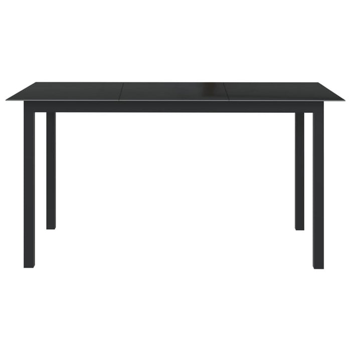 Set mobilier de grădină, 7 piese, antracit, aluminiu - WALTI WALTI