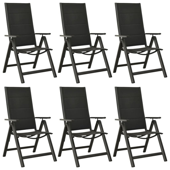 Set mobilier de grădină, 7 piese, antracit, aluminiu - WALTI WALTI