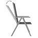 Set mobilier de grădină, 9 piese, negru și argintiu - WALTI WALTI