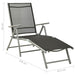 Set mobilier de grădină, 9 piese, negru și argintiu - WALTI WALTI