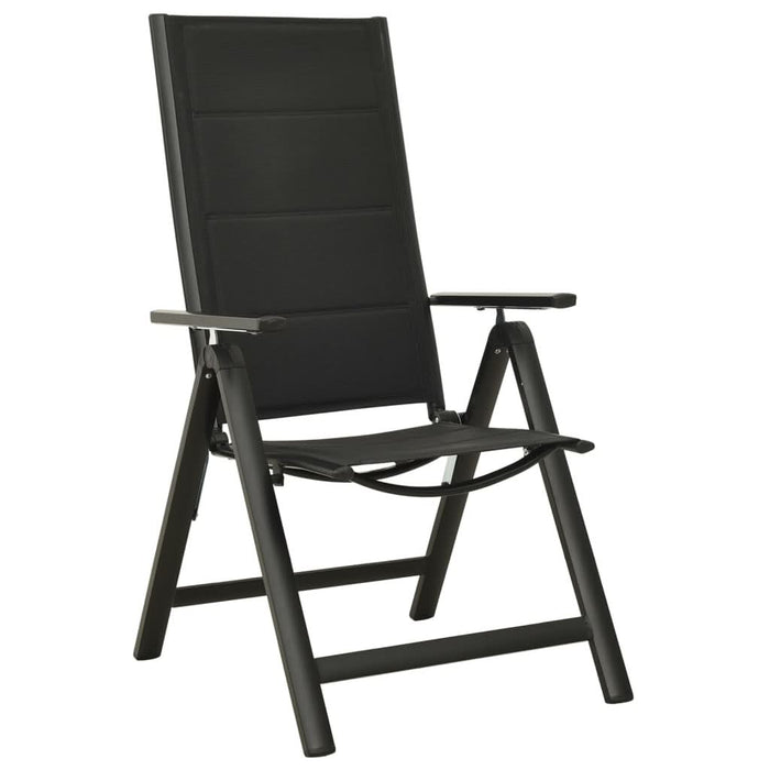 Set mobilier bistro, 3 piese, negru și antracit - WALTI WALTI