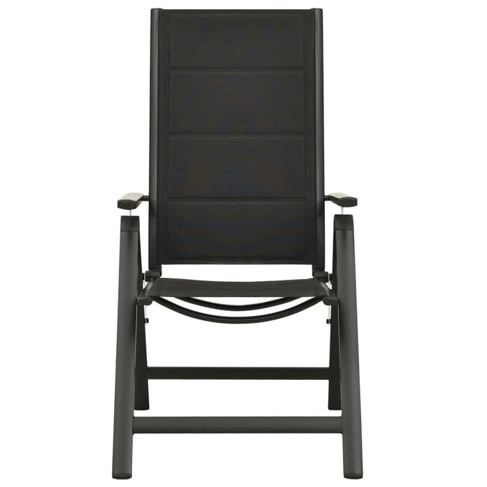Set mobilier bistro, 3 piese, negru și antracit - WALTI WALTI
