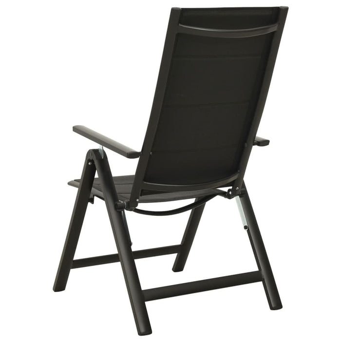 Set mobilier bistro, 3 piese, negru și antracit - WALTI WALTI