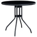 Set mobilier bistro, 5 piese, negru și antracit - WALTI WALTI
