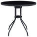 Set mobilier bistro, 5 piese, negru și antracit - WALTI WALTI