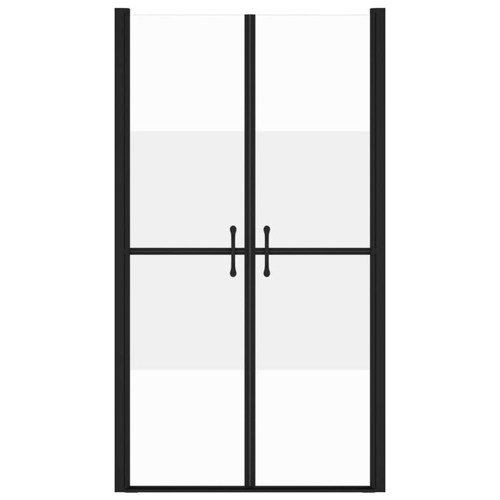 Ușă cabină de duș, jumătate mată, (98-101)x190 cm, ESG - WALTI WALTI