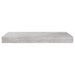 Raft de perete suspendat, gri beton, 50x23x3,8 cm, MDF - WALTI WALTI