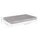 Raft de perete suspendat, gri beton, 50x23x3,8 cm, MDF - WALTI WALTI