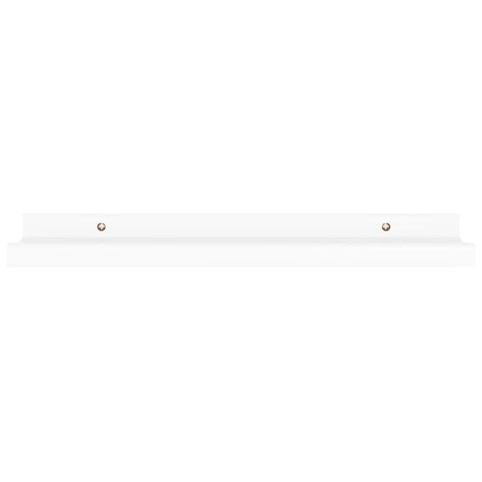 Rafturi de perete, 4 buc., alb, 40x9x3 cm - WALTI WALTI