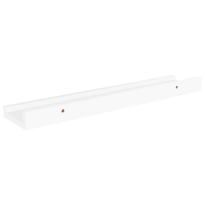 Rafturi de perete, 4 buc., alb, 40x9x3 cm - WALTI WALTI