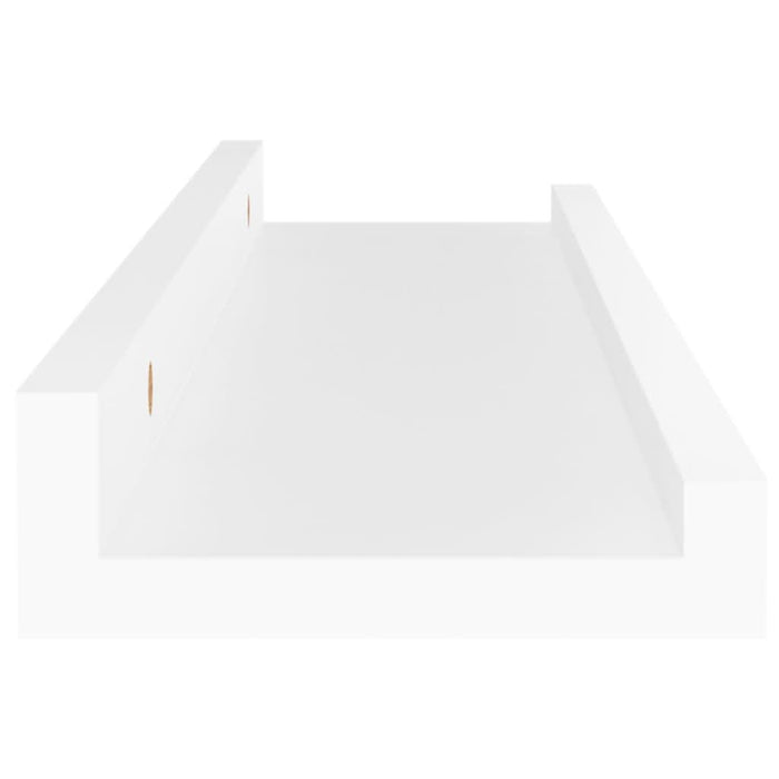 Rafturi de perete, 4 buc., alb, 40x9x3 cm - WALTI WALTI