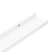 Rafturi de perete, 4 buc., alb, 40x9x3 cm - WALTI WALTI
