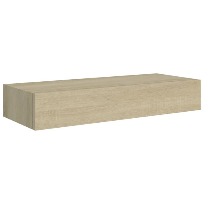 Dulap de perete cu sertar, stejar, 60x23,5x10 cm, MDF - WALTI WALTI