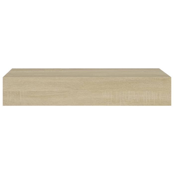 Dulapuri de perete cu sertare 2 buc. stejar 60x23,5x10 cm MDF - WALTI WALTI