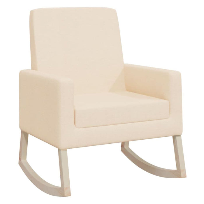 Scaun balansoar, crem, material textil - WALTI WALTI