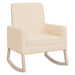 Scaun balansoar, crem, material textil - WALTI WALTI