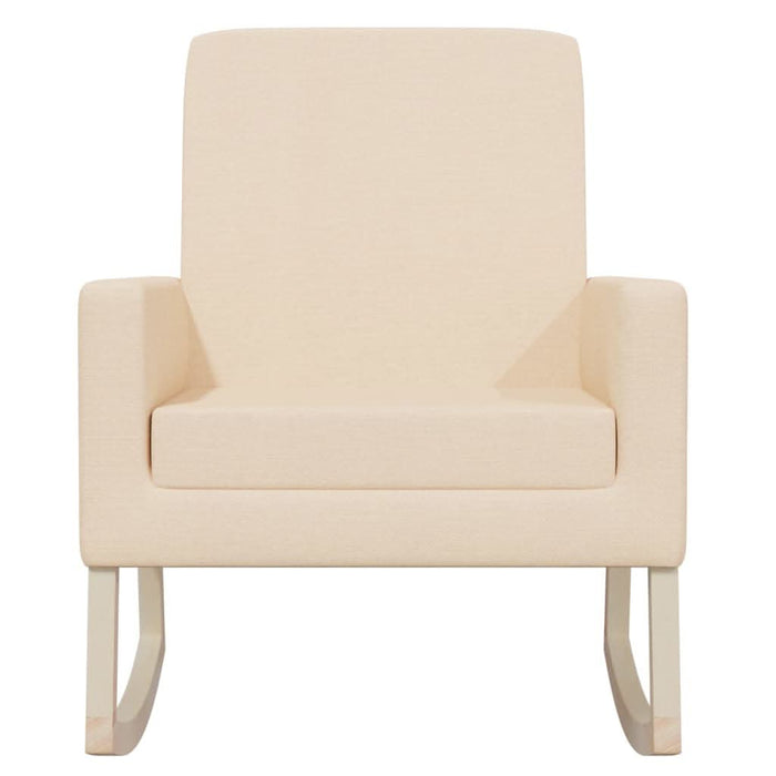 Scaun balansoar, crem, material textil - WALTI WALTI