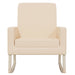 Scaun balansoar, crem, material textil - WALTI WALTI