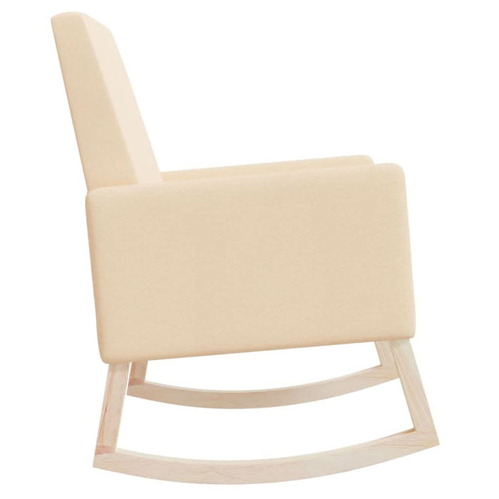 Scaun balansoar, crem, material textil - WALTI WALTI