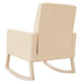 Scaun balansoar, crem, material textil - WALTI WALTI