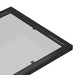 Masă laterală de calculator negru 50x35x65 cm sticlă securizată - WALTI WALTI
