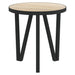 Masă de ceai, stejar Sonoma, Ø35 cm, MDF - WALTI WALTI