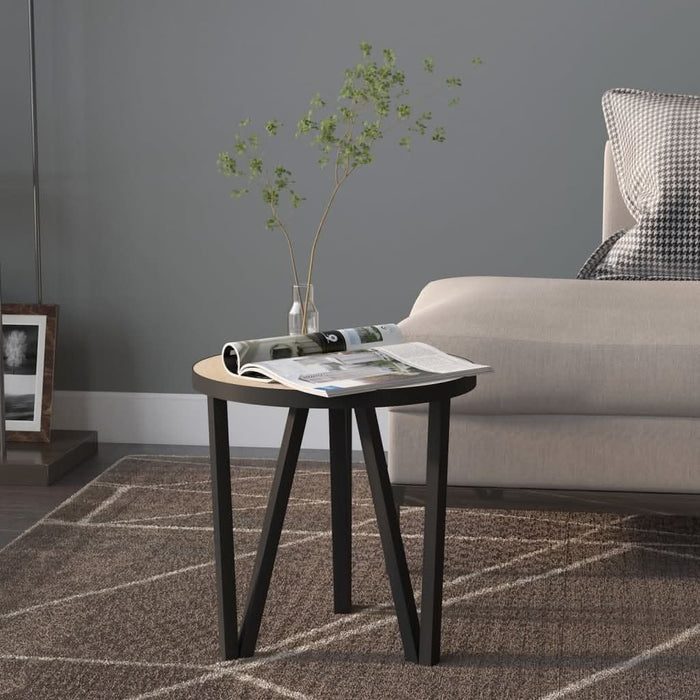 Masă de ceai, stejar Sonoma, Ø35 cm, MDF - WALTI WALTI