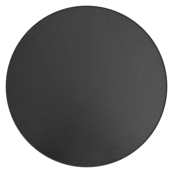 Masă de ceai, negru, Ø35 cm, MDF - WALTI WALTI
