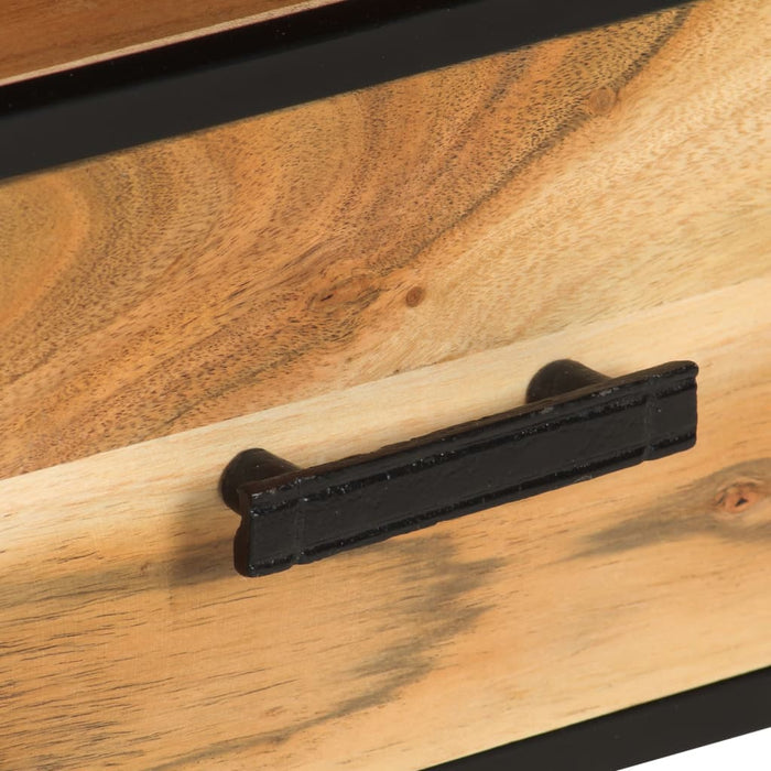 Comodă TV, 110x30x45, lemn masiv de acacia - WALTI WALTI