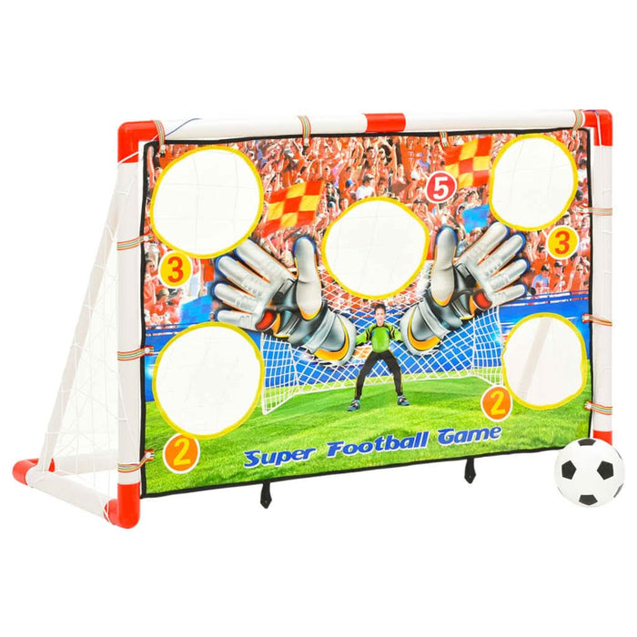 Set poartă de fotbal copii cu perete de poartă 120x51x77,5 cm - WALTI WALTI