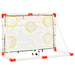 Set poartă de fotbal copii cu perete de poartă 120x51x77,5 cm - WALTI WALTI