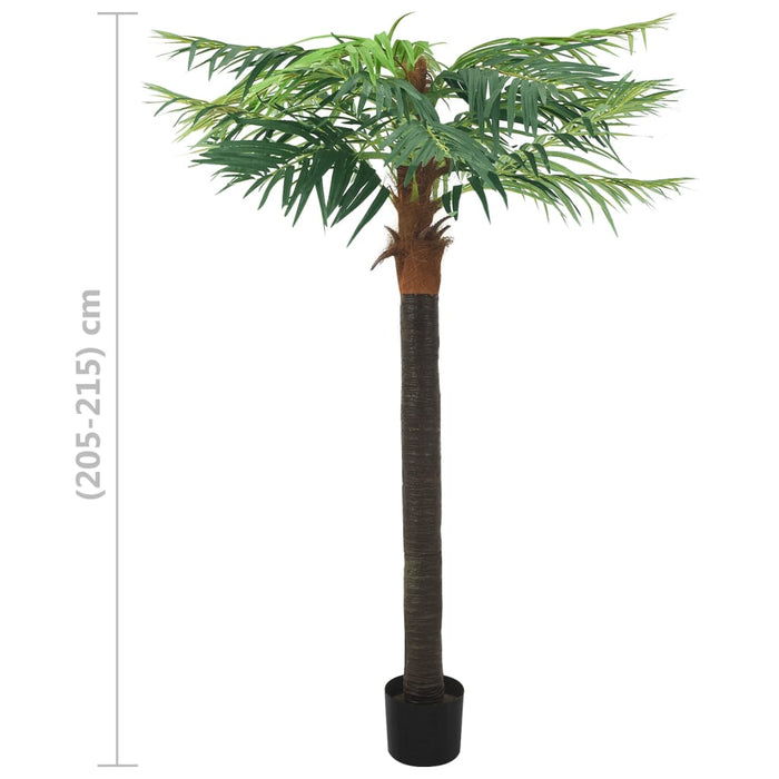 Plantă artificială palmier phoenix cu ghiveci, verde, 215 cm - WALTI WALTI