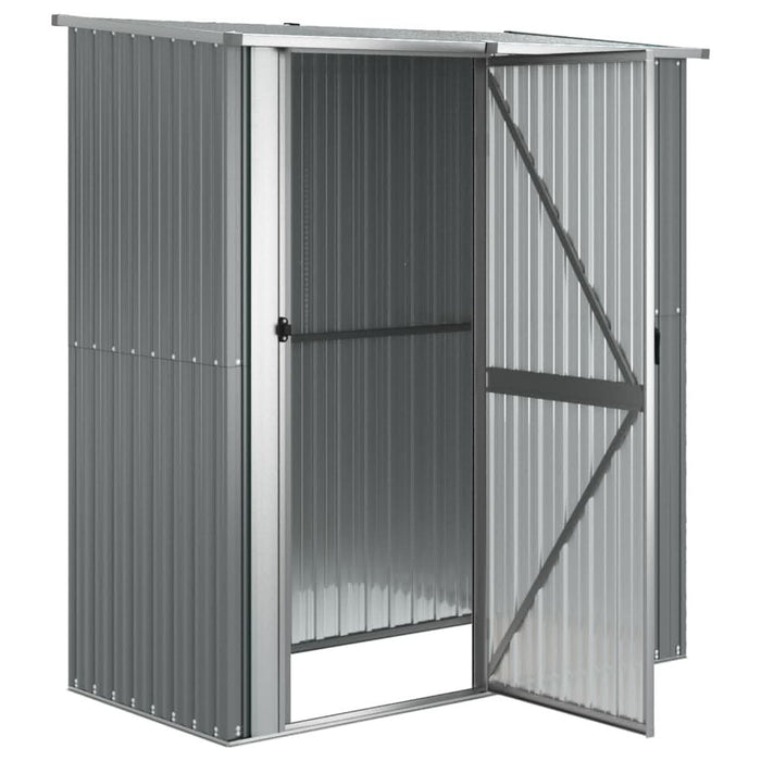 Magazie de grădină, gri, 180,5x97x209,5 cm, oțel galvanizat - WALTI WALTI