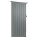 Magazie de grădină, gri, 180,5x97x209,5 cm, oțel galvanizat - WALTI WALTI