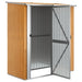 Șopron de grădină 180,5x97x209,5 cm oțel galvanizat aspect lemn - WALTI WALTI