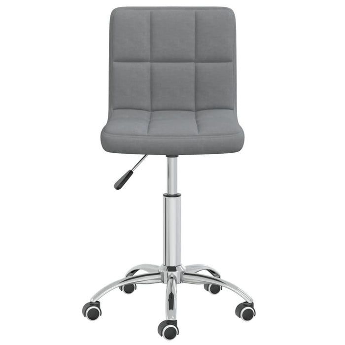 Scaun de birou pivotant, gri deschis, material textil - WALTI WALTI