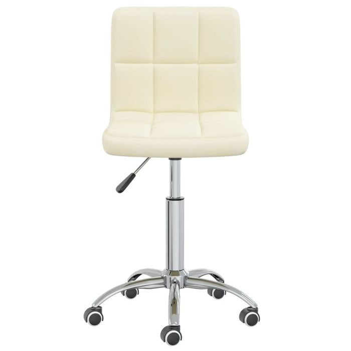 Scaun de birou pivotant, crem, material textil - WALTI WALTI