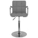 Scaun de bar, gri deschis, material textil - WALTI WALTI