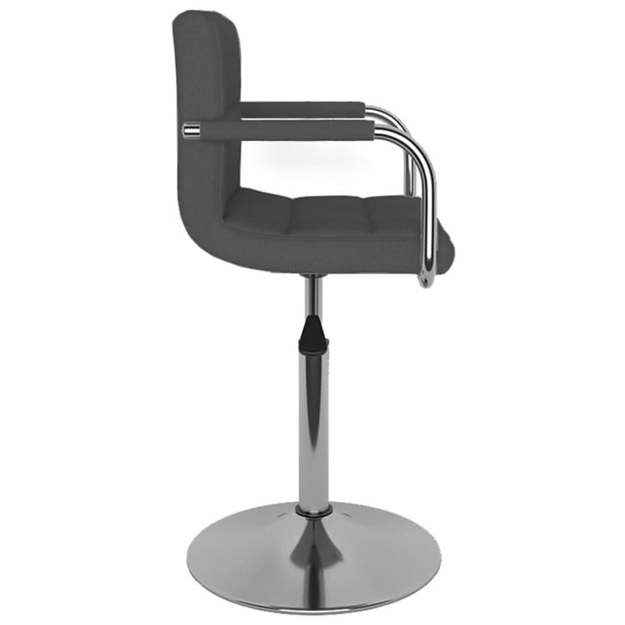 Scaun de bar, gri închis, material textil - WALTI WALTI
