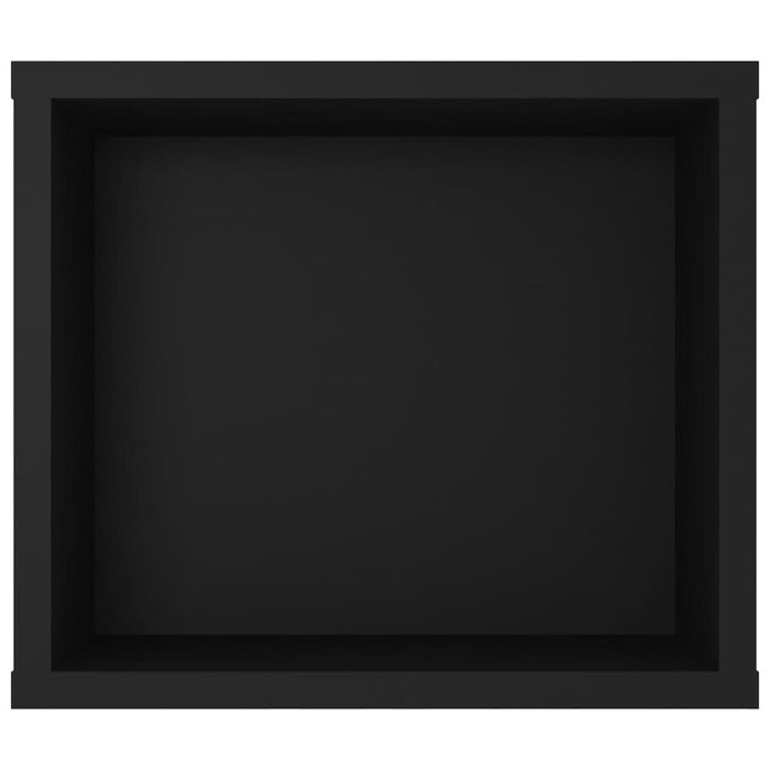 Dulap TV suspendat, negru, 100x30x26,5 cm, PAL - WALTI WALTI