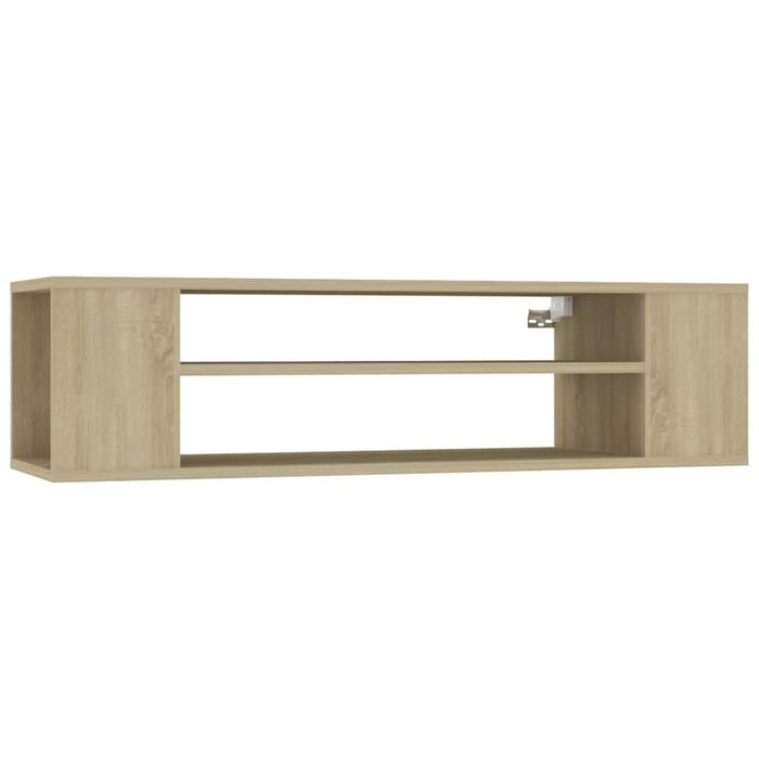 Dulap TV suspendat, stejar Sonoma, 100x30x26,5 cm, PAL - WALTI WALTI