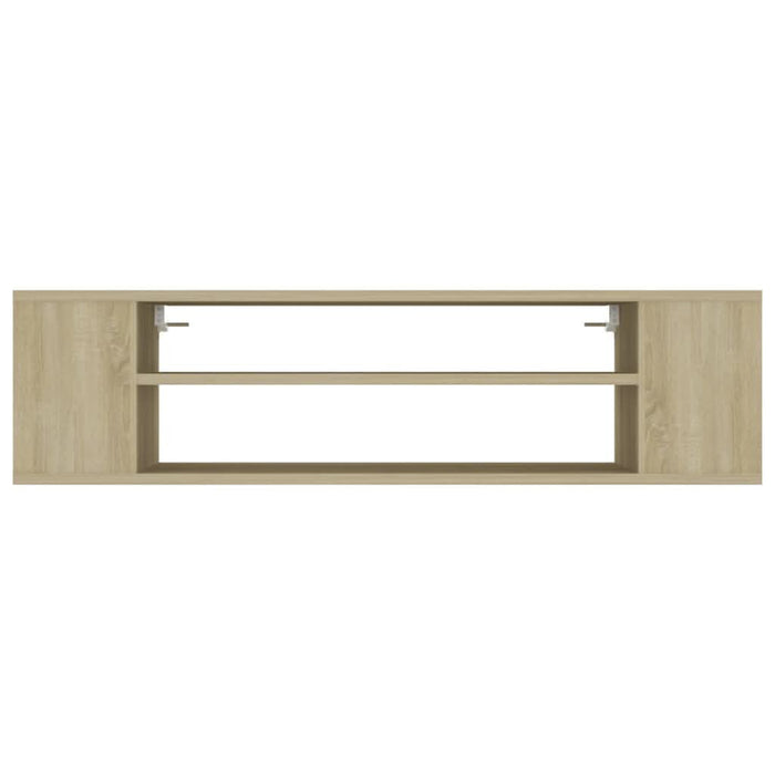 Dulap TV suspendat, stejar Sonoma, 100x30x26,5 cm, PAL - WALTI WALTI