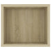 Dulap TV suspendat, stejar Sonoma, 100x30x26,5 cm, PAL - WALTI WALTI
