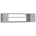 Dulap TV suspendat, gri beton, 100x30x26,5 cm, PAL - WALTI WALTI