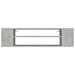 Dulap TV suspendat, gri beton, 100x30x26,5 cm, PAL - WALTI WALTI